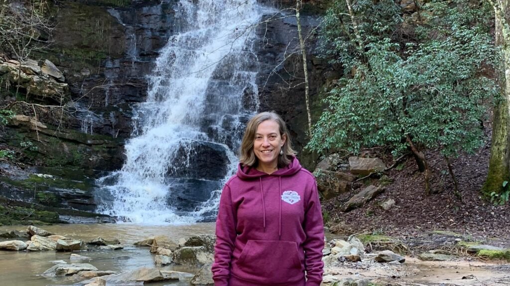 photo of chanda at reedy branch falls